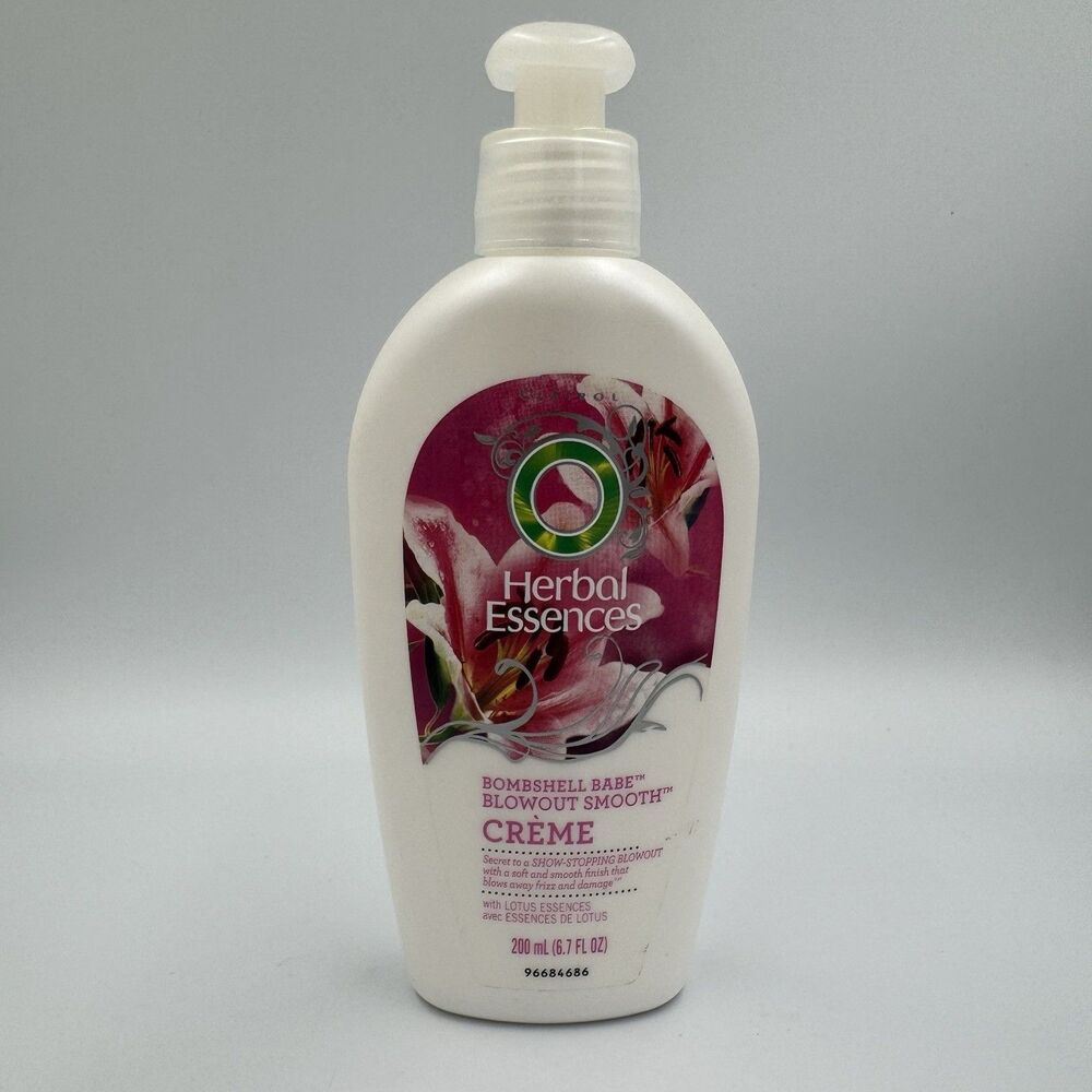 Herbal Essences Bombshell Babe Blowout Smooth Creme with Lotus Essences 6.7 Oz